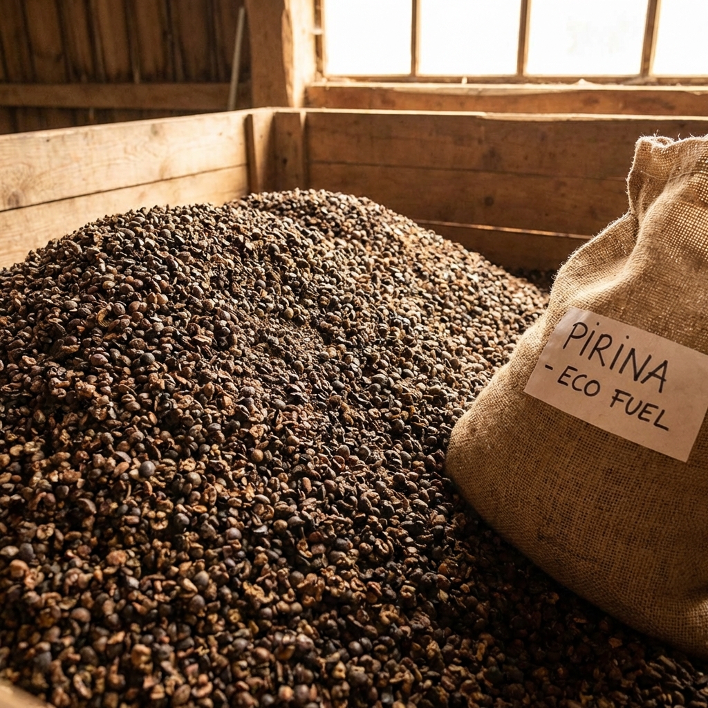 Pirina (Zeytin Çekirdeği Yakıtı)